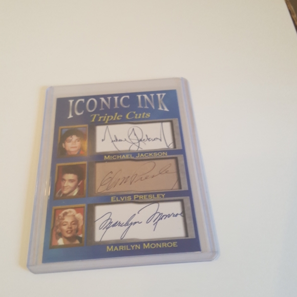 Michael Jackson Elvis Presley Marilyn Monroe /1000 - Picture 1 of 2